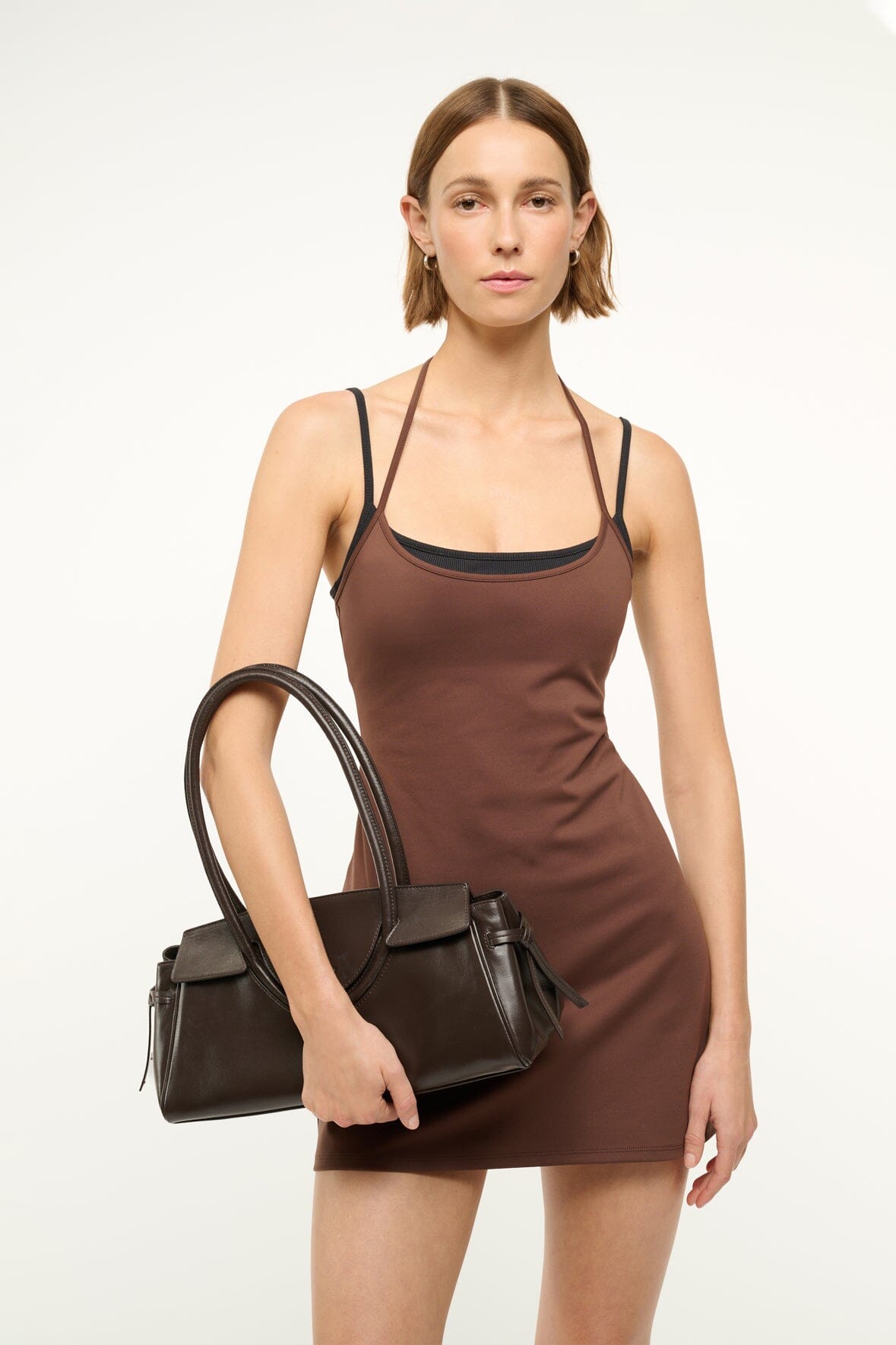 STAUD Handbags Maude Shoulder Bag Espresso