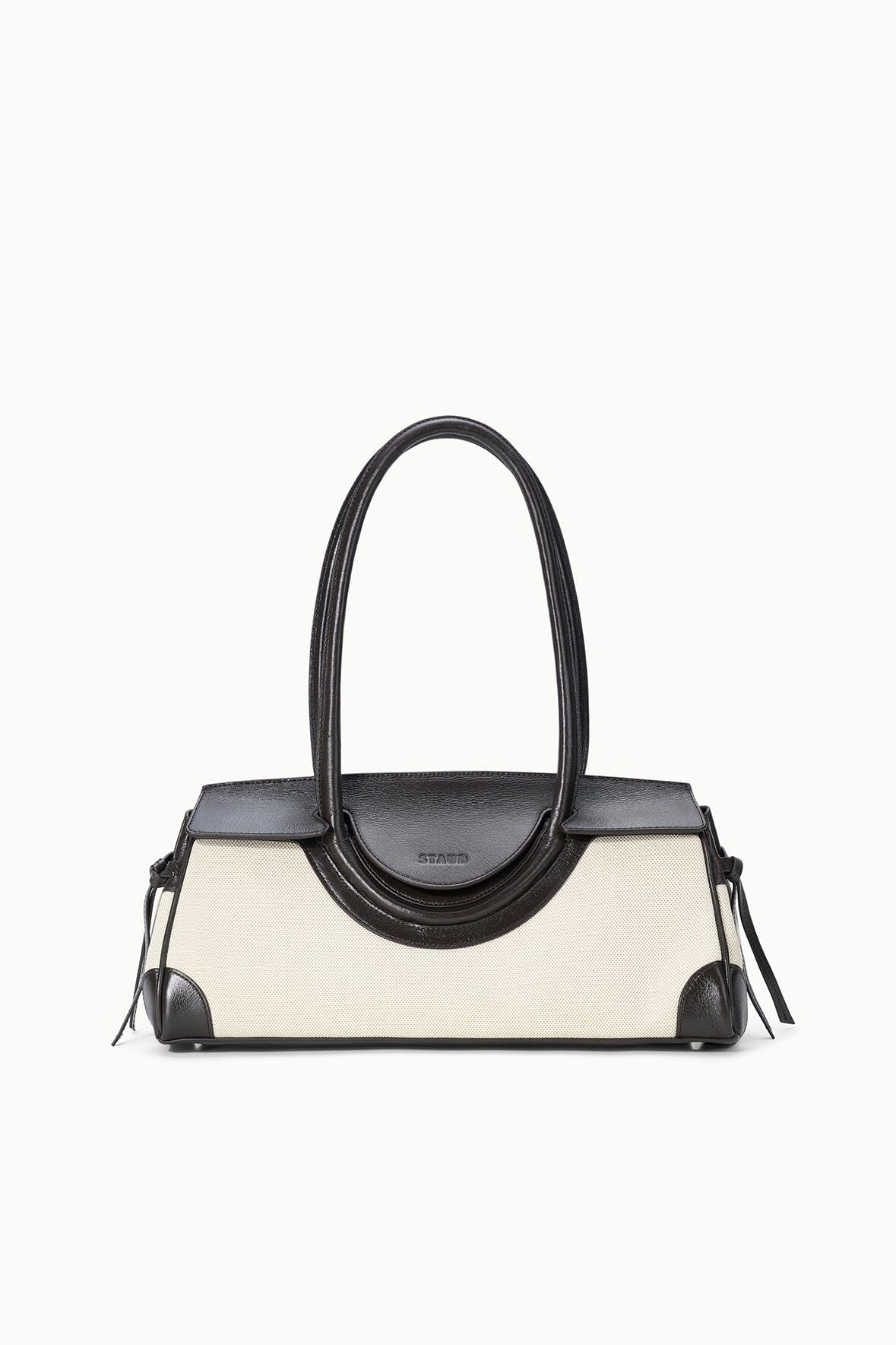 STAUD Handbags Maude Shoulder Bag Natural Espresso