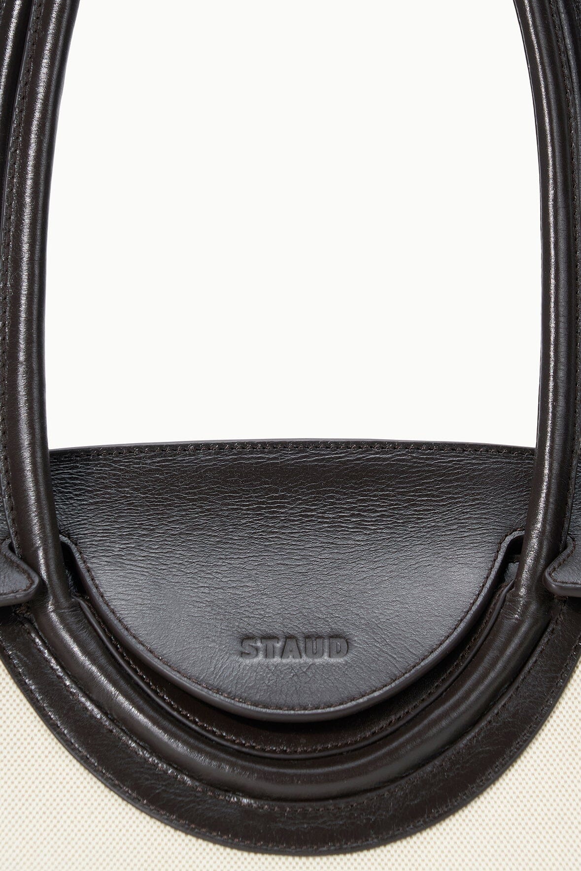 STAUD Handbags Maude Shoulder Bag Natural Espresso