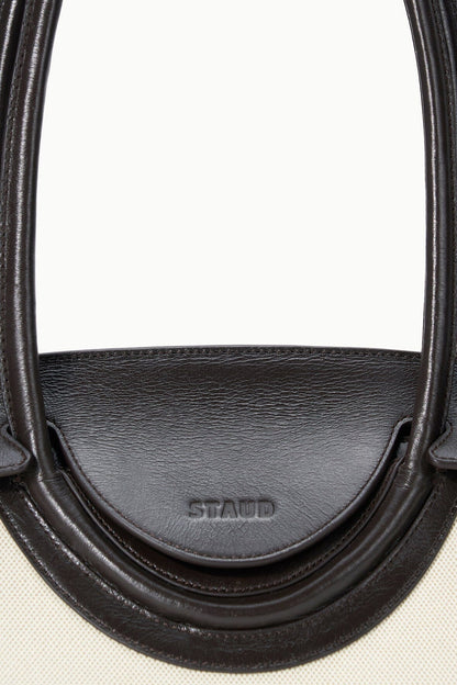STAUD Handbags Maude Shoulder Bag Natural Espresso