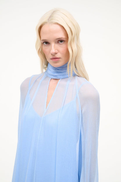 STAUD Sale Esther Mini Dress Clear Blue
