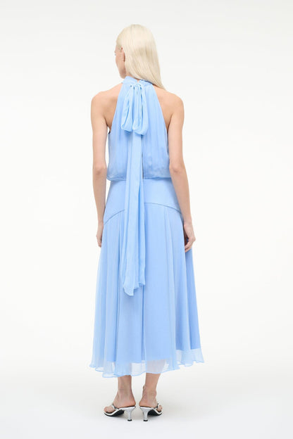 STAUD Sale Camryn Dress Clear Blue