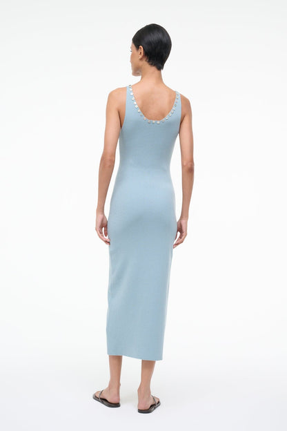 STAUD Sale Neva Dress Seafoam