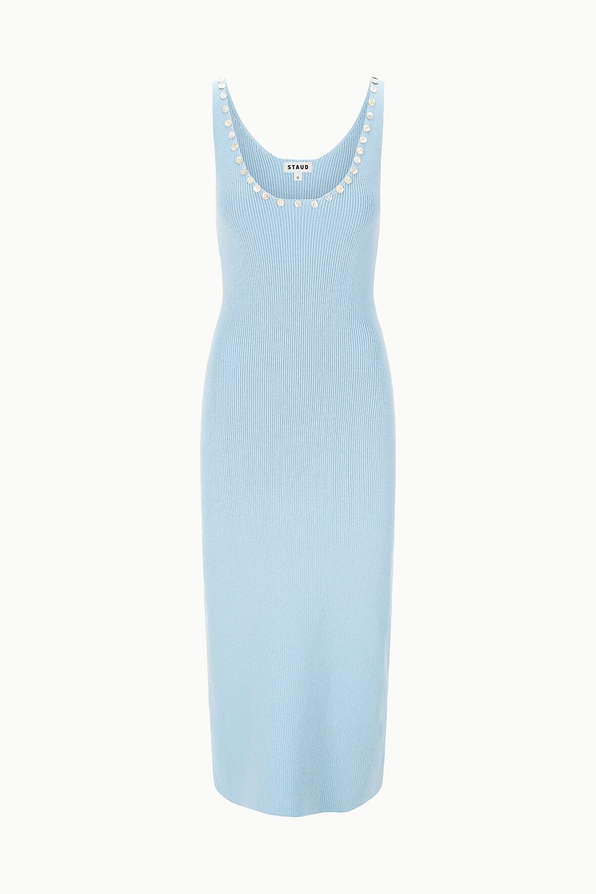 STAUD Sale Neva Dress Seafoam