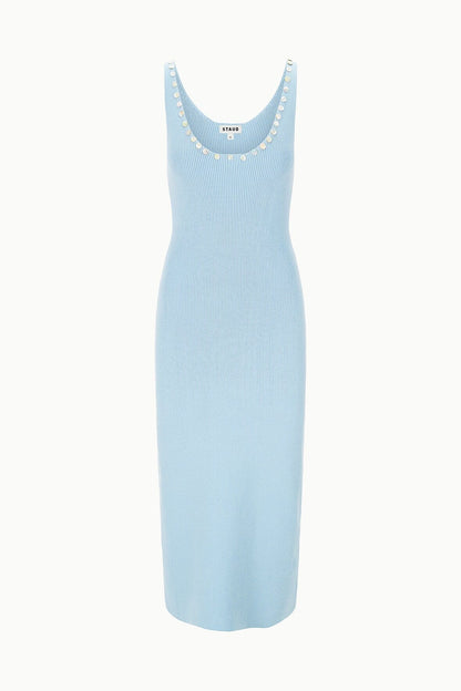 STAUD Sale Neva Dress Seafoam