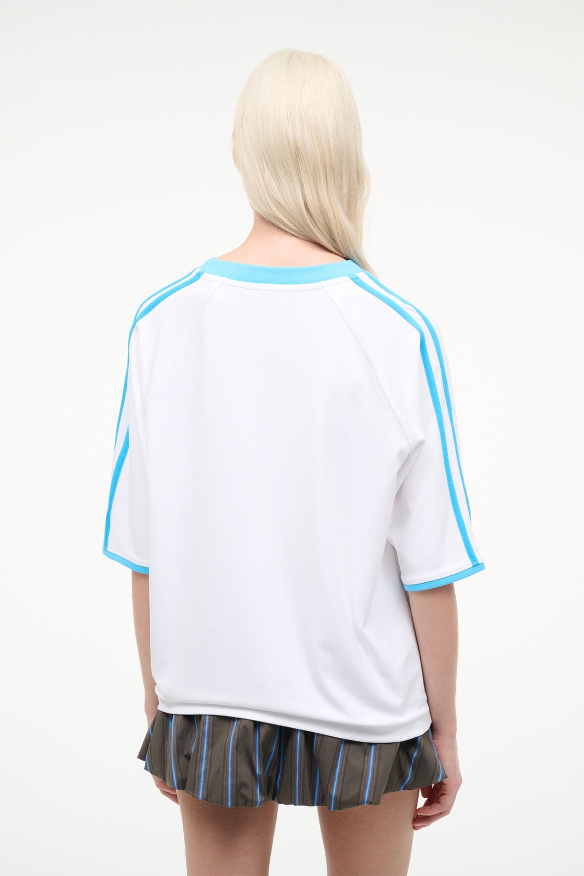 STAUD Sale Axis Top White