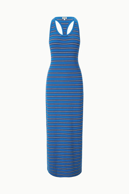 STAUD Sale Encino Dress Echo Stripe