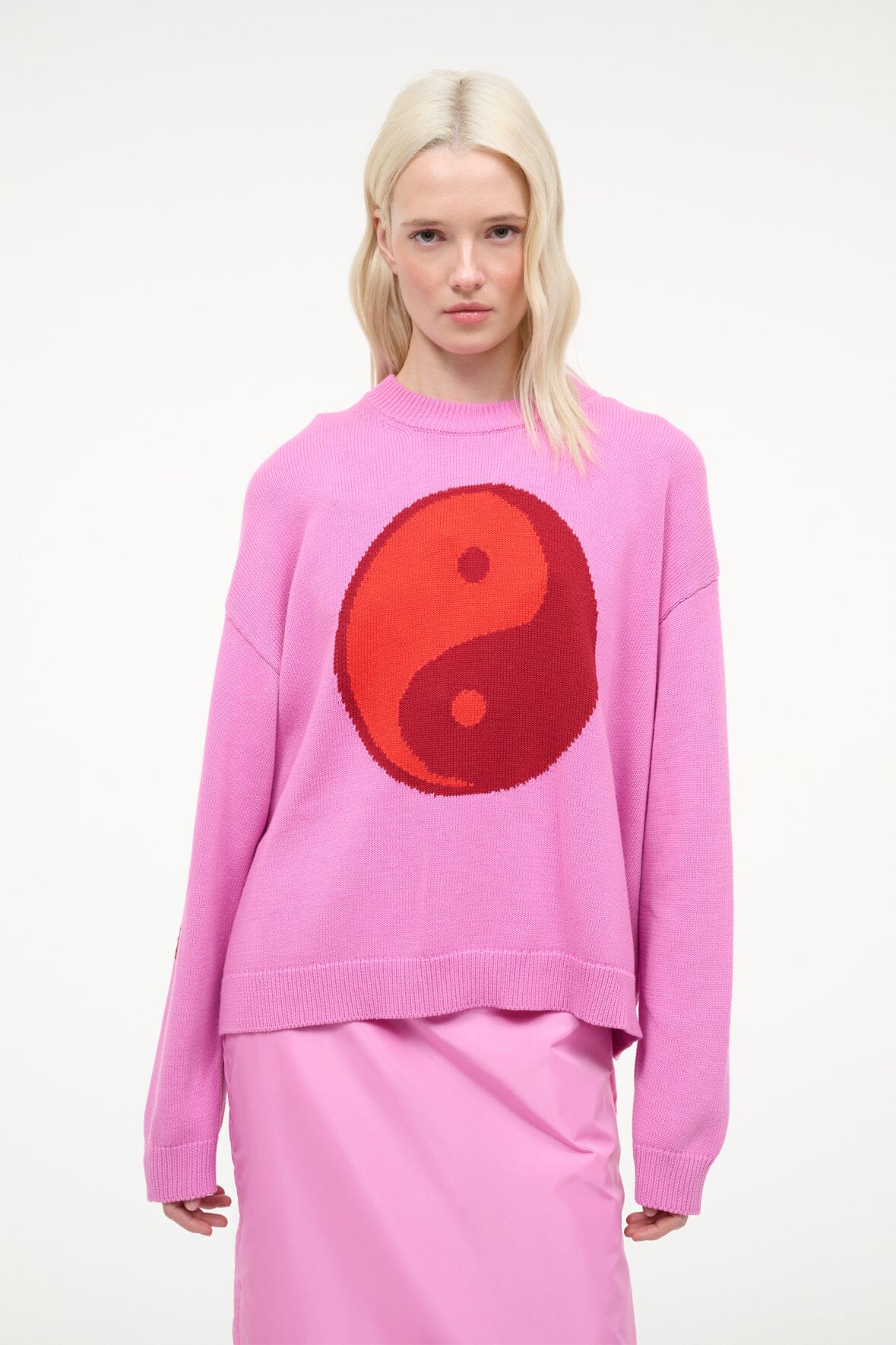 STAUD Sale Giada Sweater Orchid