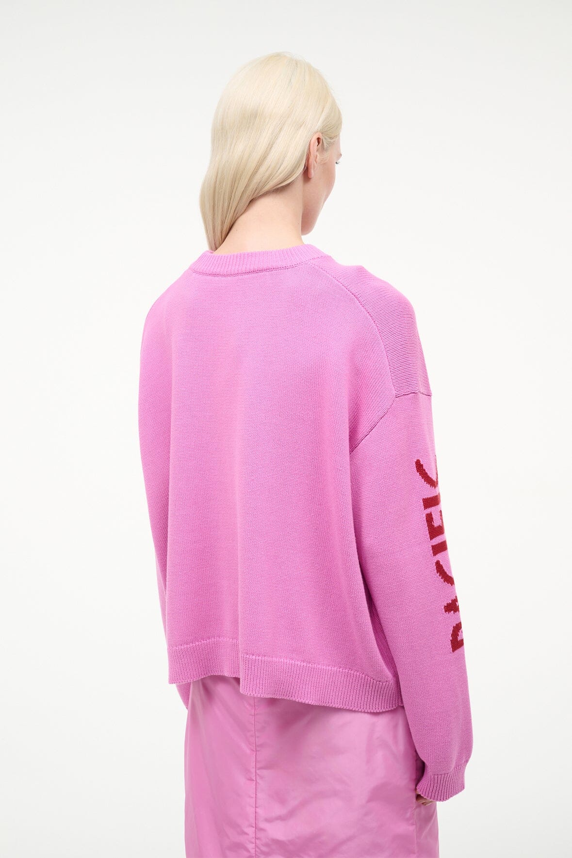 STAUD Sale Giada Sweater Orchid