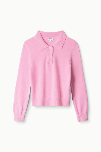 STAUD Sale Gemma Cashmere Sweater Papaya