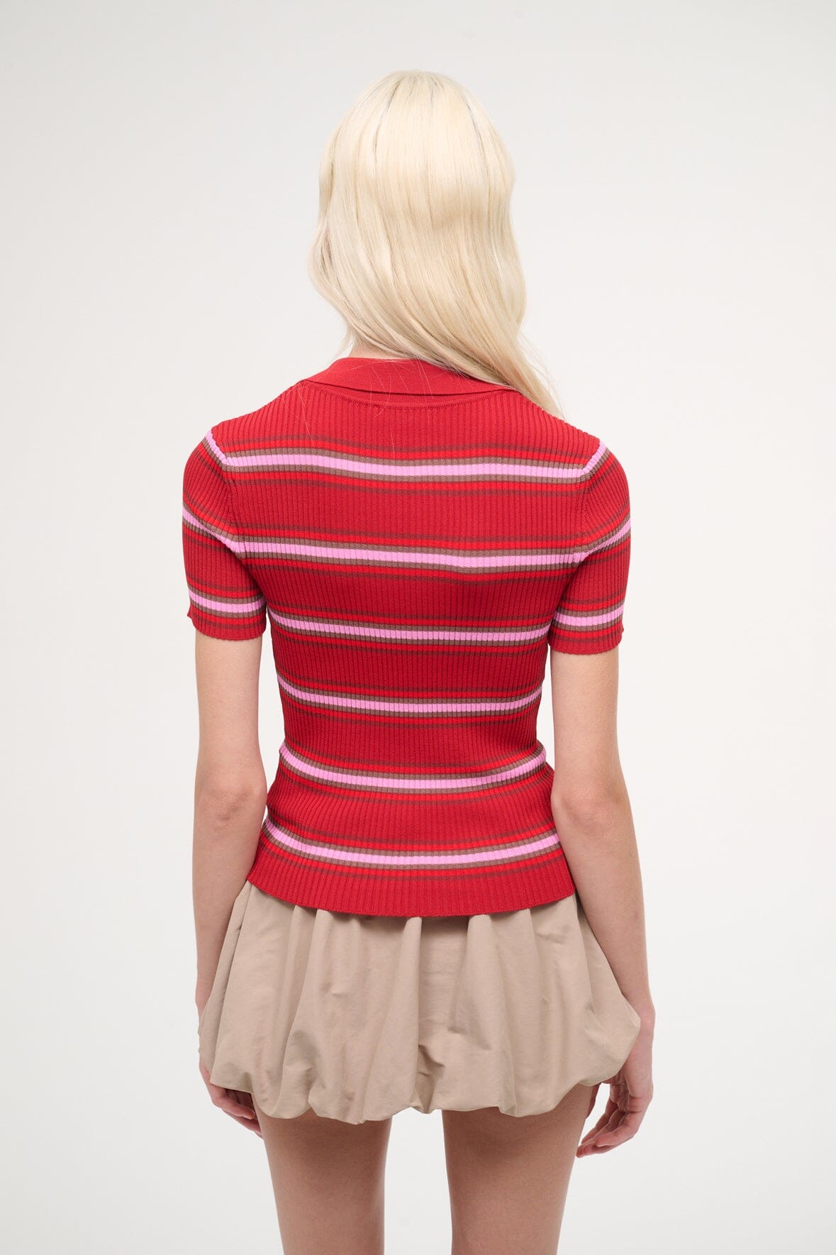 STAUD Sale Ren Top Dana Stripe