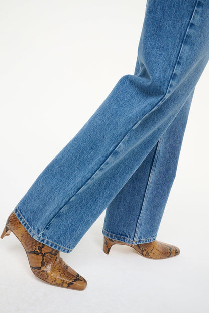 STAUD Sale Wally Ankle Boot Snake