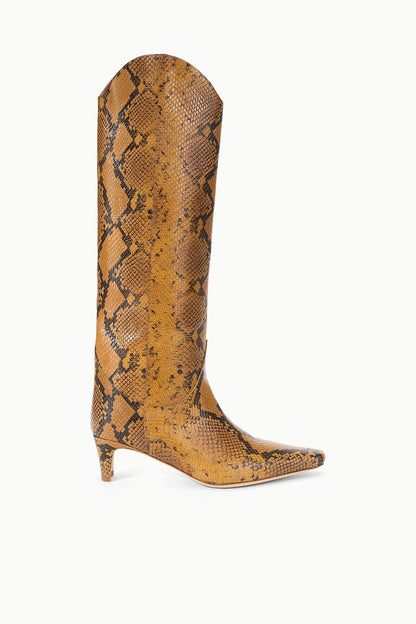 STAUD Sale Western Wally Boot Snake