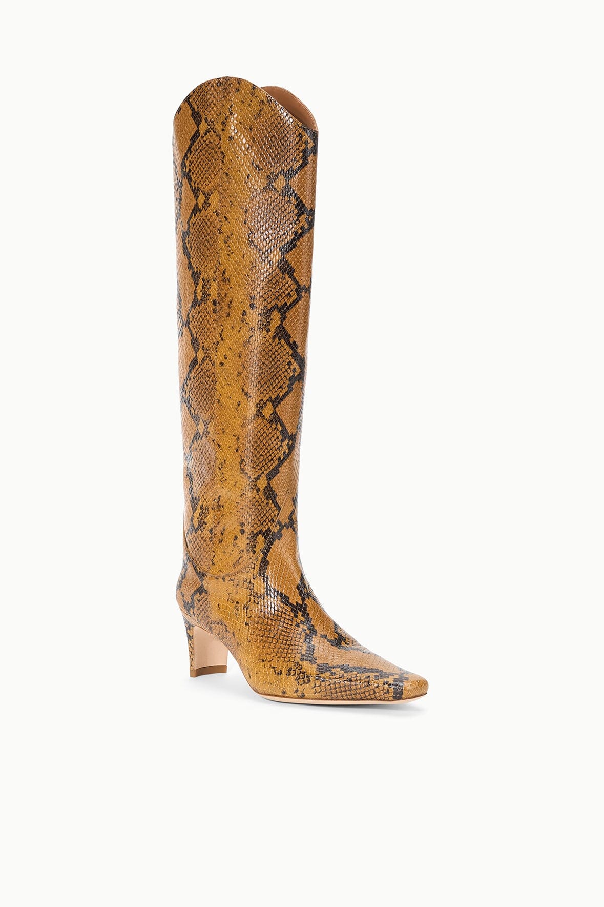 STAUD Sale Western Wally Boot Snake
