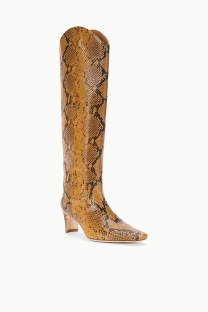 STAUD Sale Western Wally Boot Snake