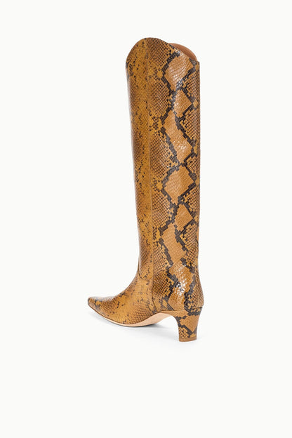 STAUD Sale Western Wally Boot Snake