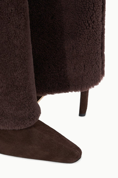 STAUD Sale Wally Foldover High Heel Boot Espresso