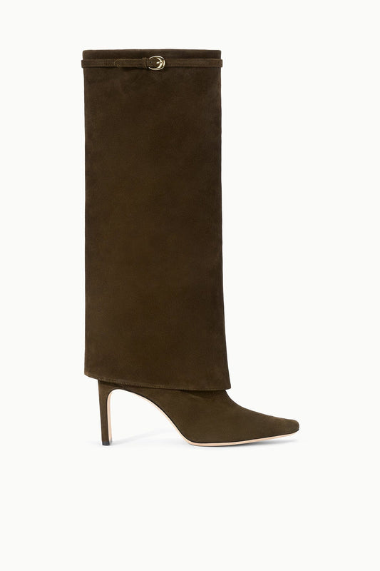 STAUD Sale Wally Foldover High Heel Boot Truffle