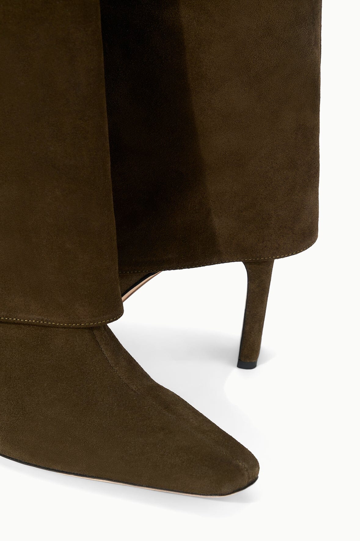 STAUD Sale Wally Foldover High Heel Boot Truffle