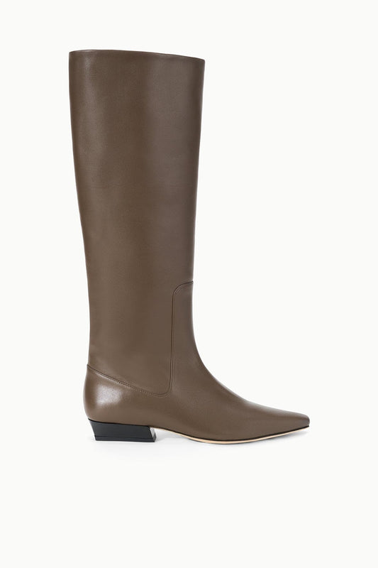 STAUD Sale Wally Flat Boot Truffle