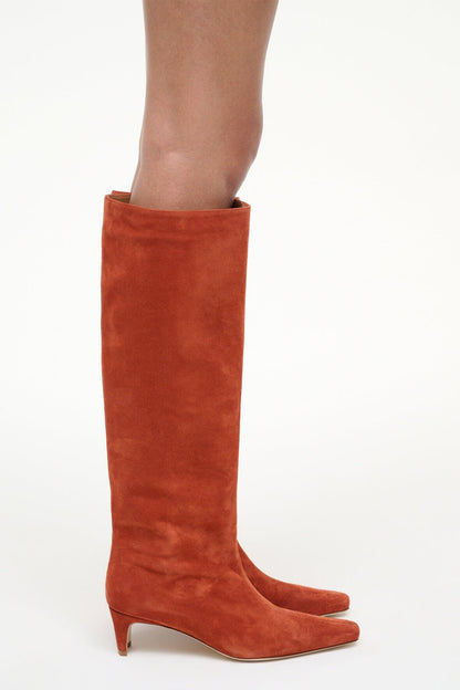 STAUD Sale Wally Boot Auburn Suede