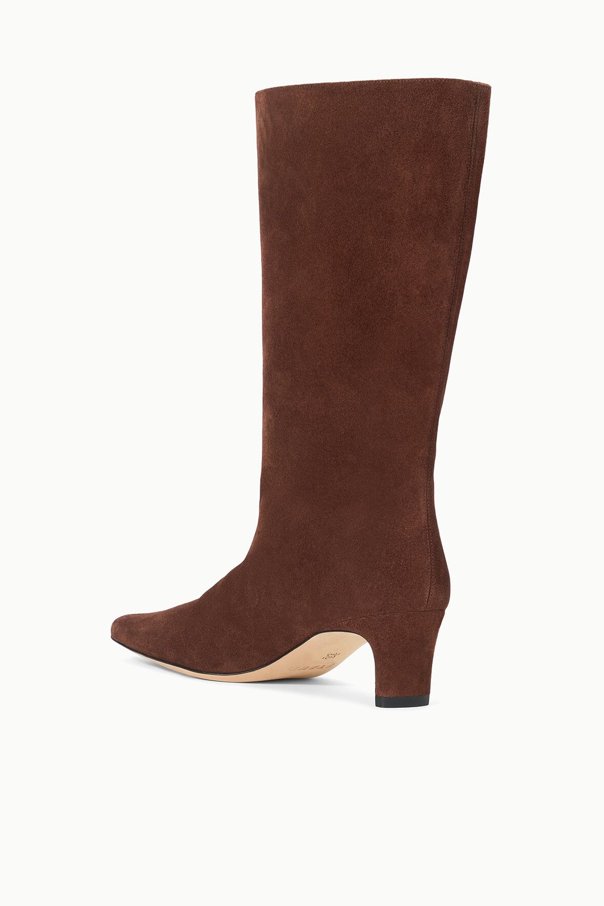STAUD Sale Midcalf Wally Boot Mahogany