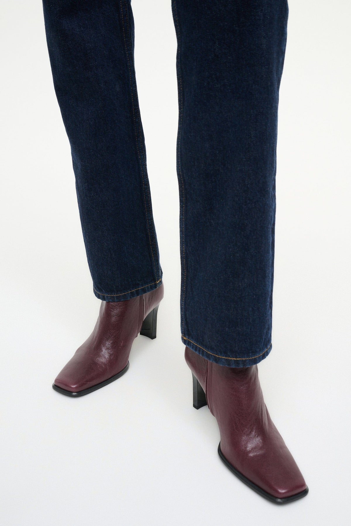 STAUD Sale Hendrix Ankle Boot Syrah
