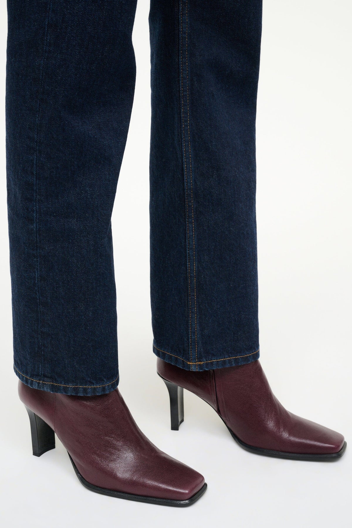 STAUD Sale Hendrix Ankle Boot Syrah