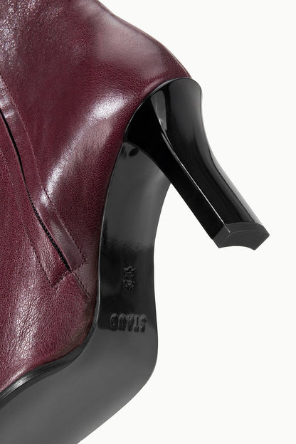 STAUD Sale Hendrix Ankle Boot Syrah
