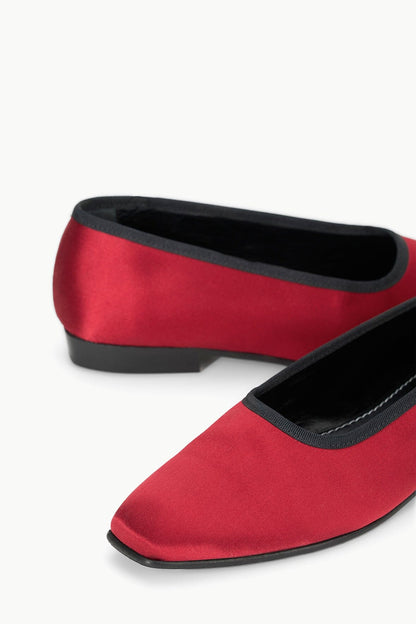 STAUD Sale Keith Ballet Flat Rouge