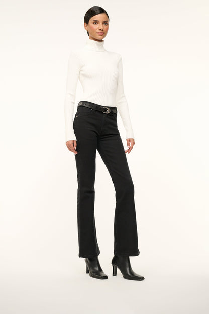 STAUD Sale Hendrix Ankle Boot Black