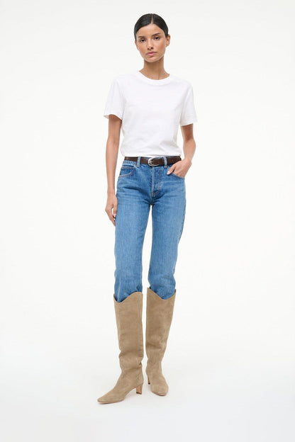 STAUD Sale Western Wally Boot Dune