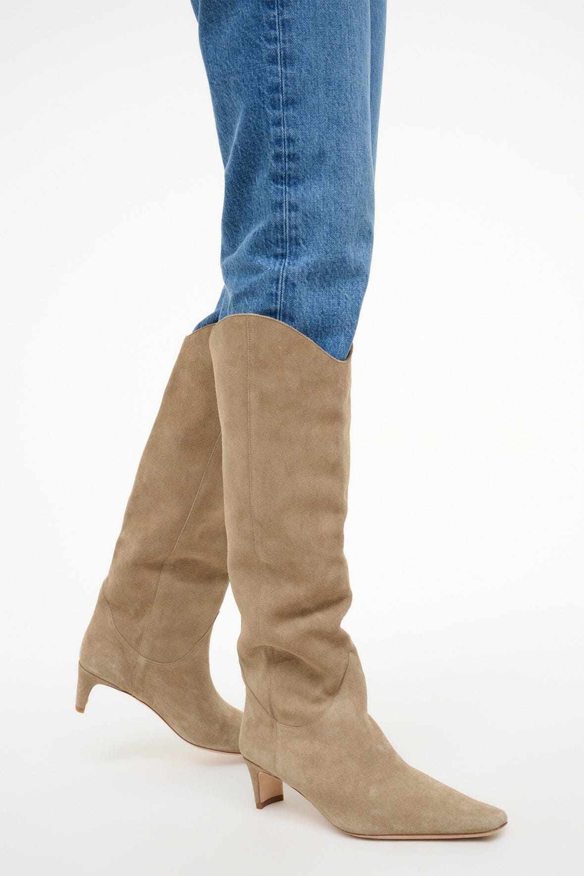 STAUD Sale Western Wally Boot Dune