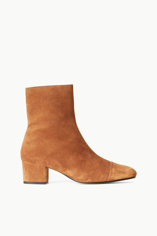 STAUD Sale Aimee Short Boot Tan Suede