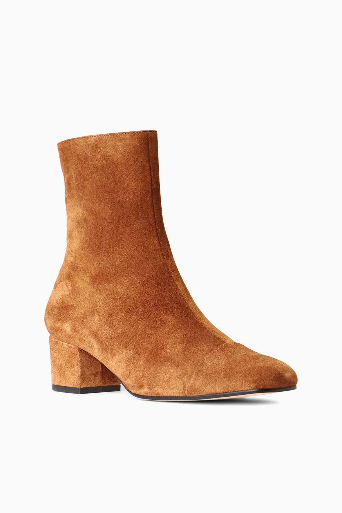 STAUD Sale Aimee Short Boot Tan Suede