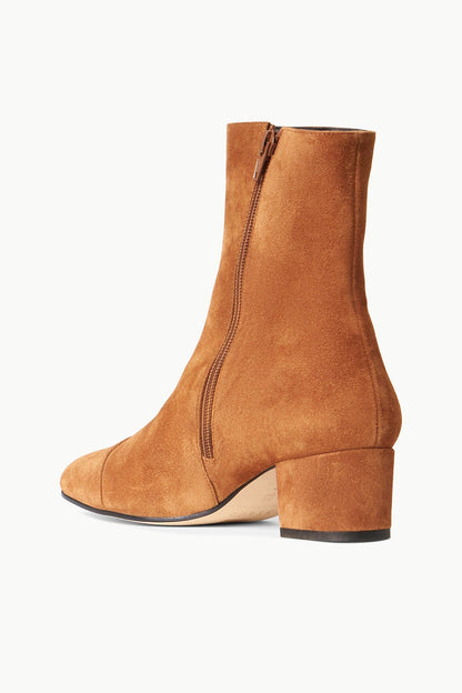 STAUD Sale Aimee Short Boot Tan Suede