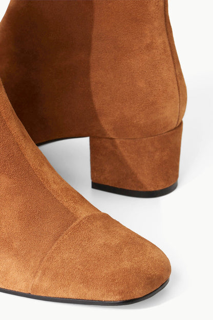 STAUD Sale Aimee Short Boot Tan Suede