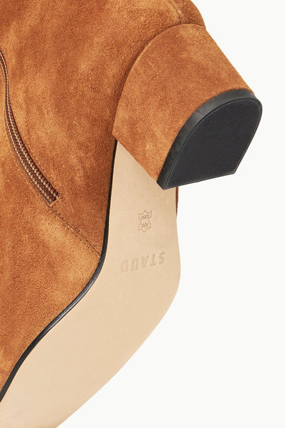 STAUD Sale Aimee Short Boot Tan Suede