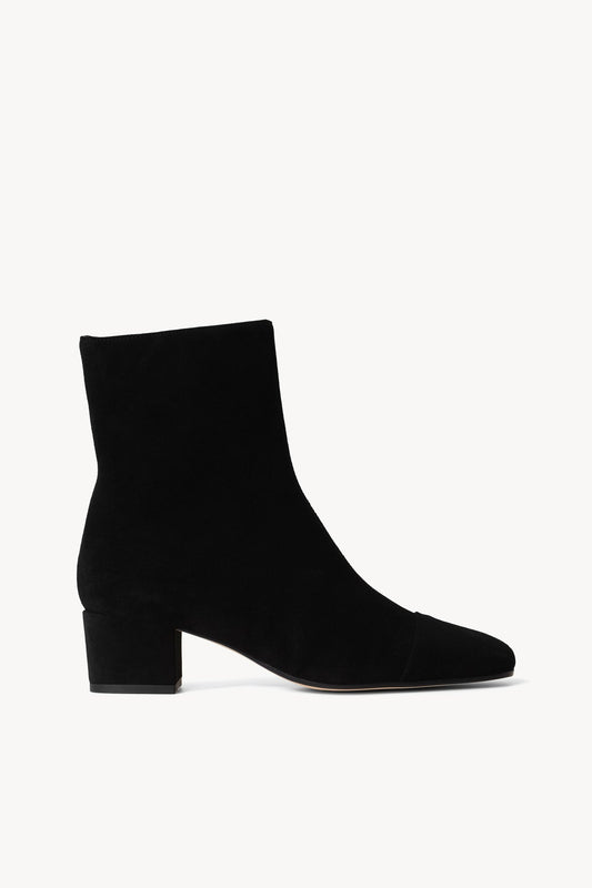 STAUD Sale Aimee Short Boot Black Suede