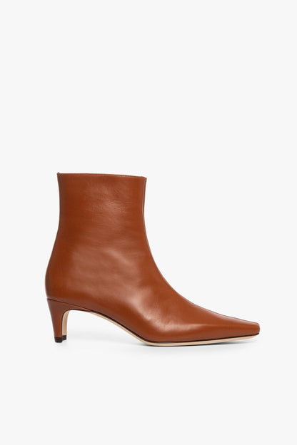 STAUD Sale Wally Ankle Boot Tan