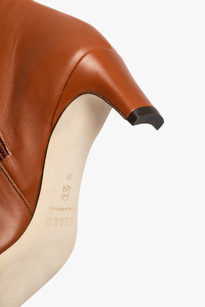 STAUD Sale Wally Ankle Boot Tan