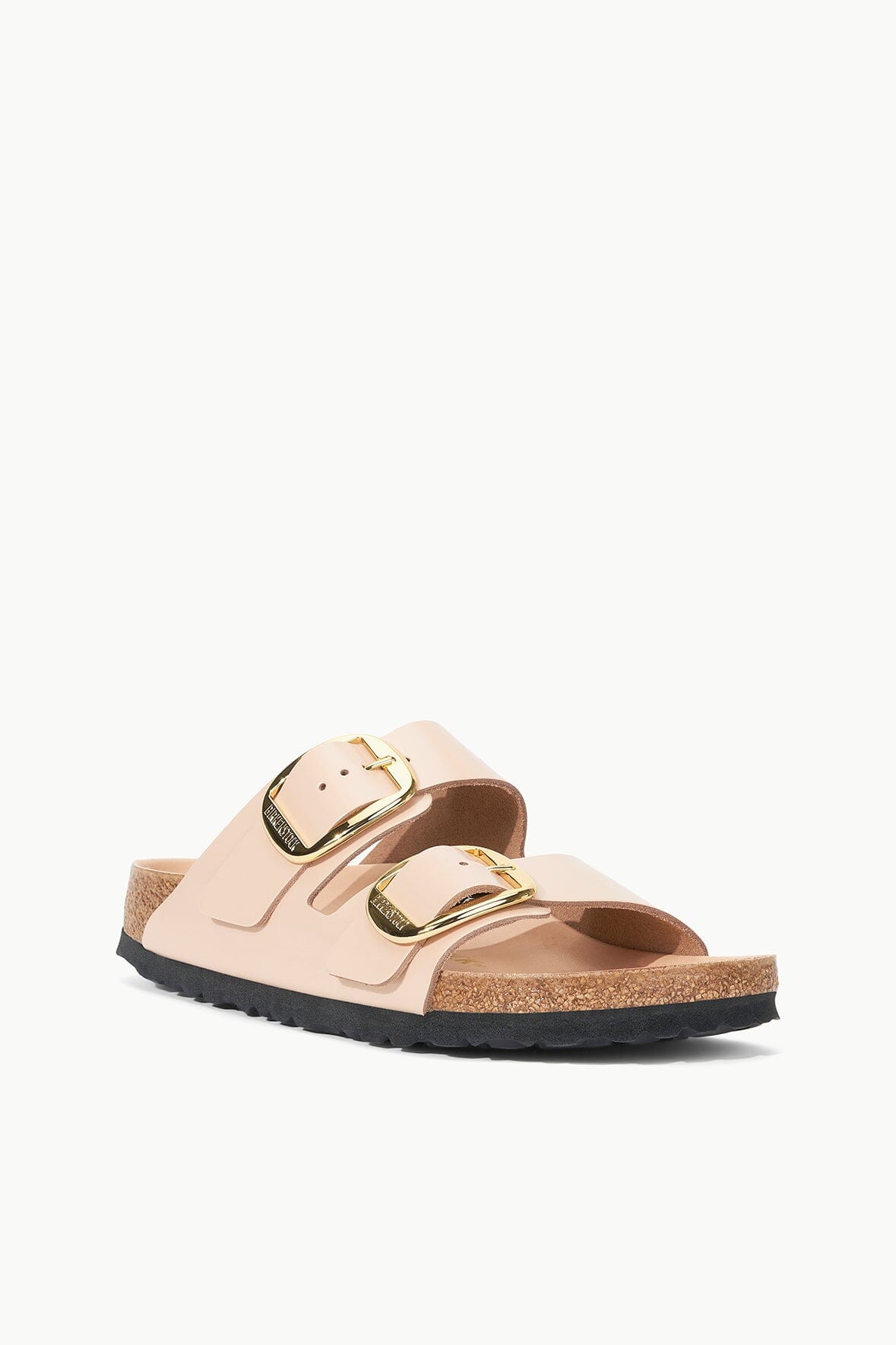 STAUD Sale Birkenstock Arizona Big Buckle Sandal - High Shine New Beige