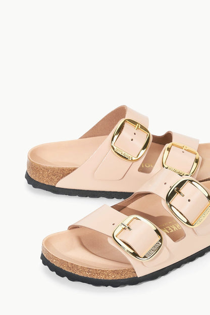 STAUD Sale Birkenstock Arizona Big Buckle Sandal - High Shine New Beige