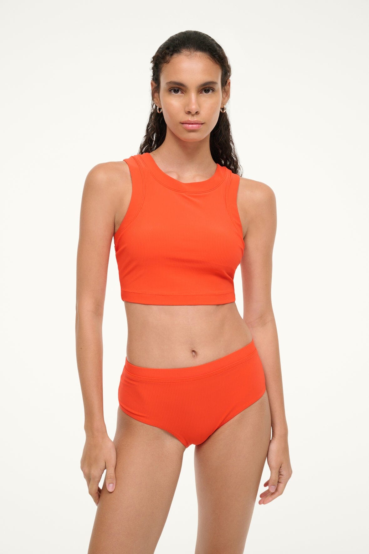 STAUD Sale Dunes Bikini Top Cayenne