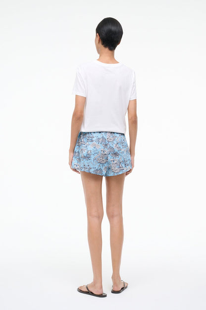 STAUD Sale Paddle Short Sky Toile