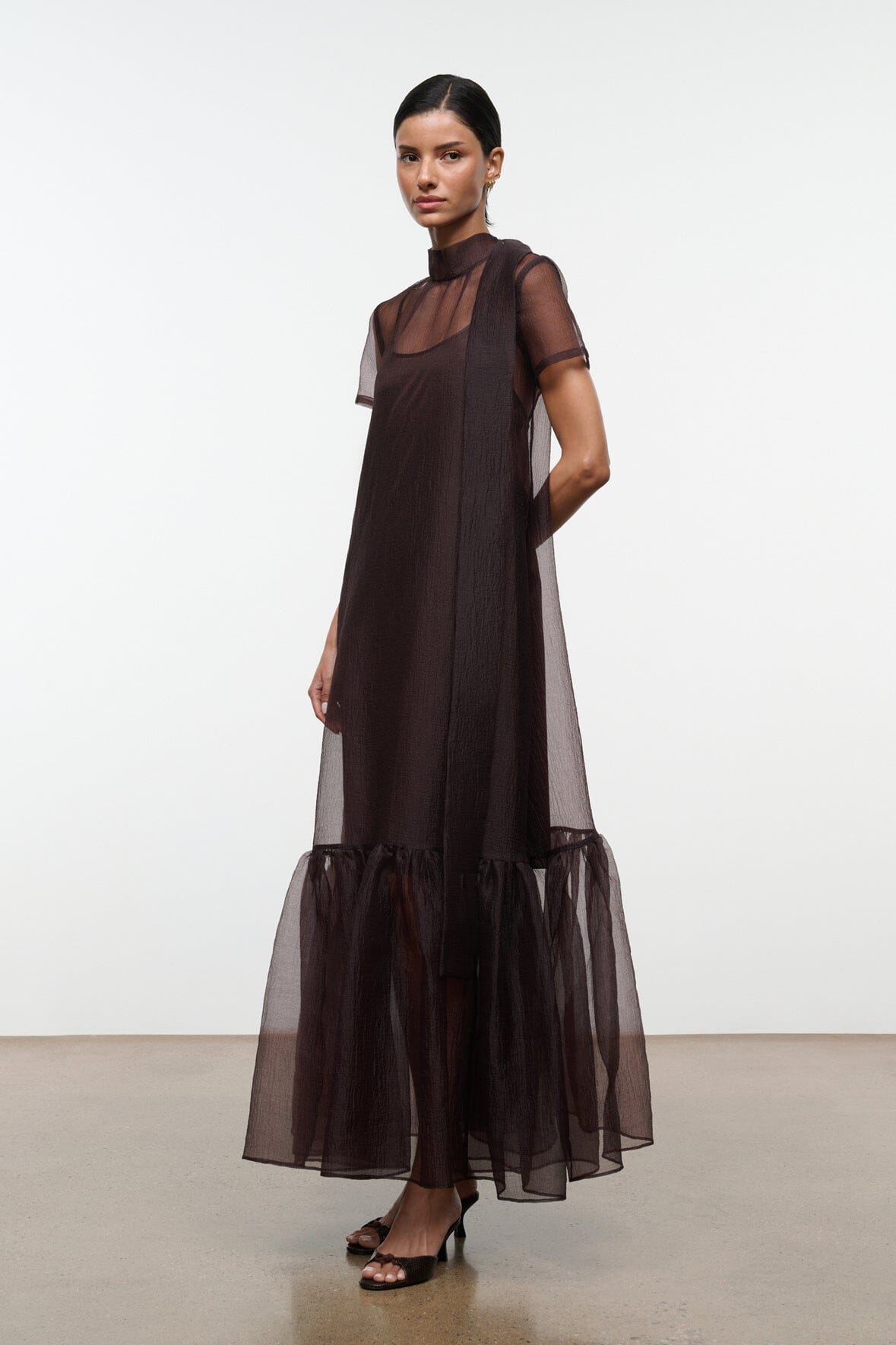 STAUD Clothing|Dresses Calluna Dress Earth