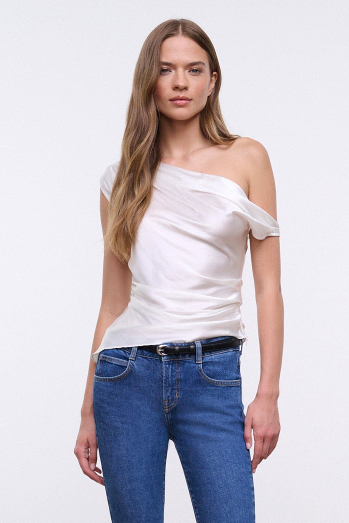 STAUD Clothing Phare Top Ivory