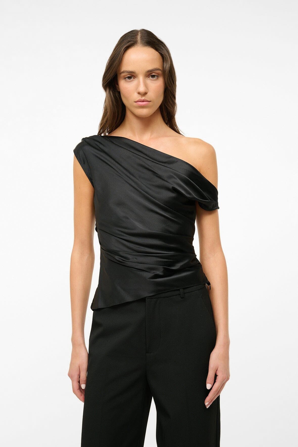 STAUD Clothing Phare Top Black