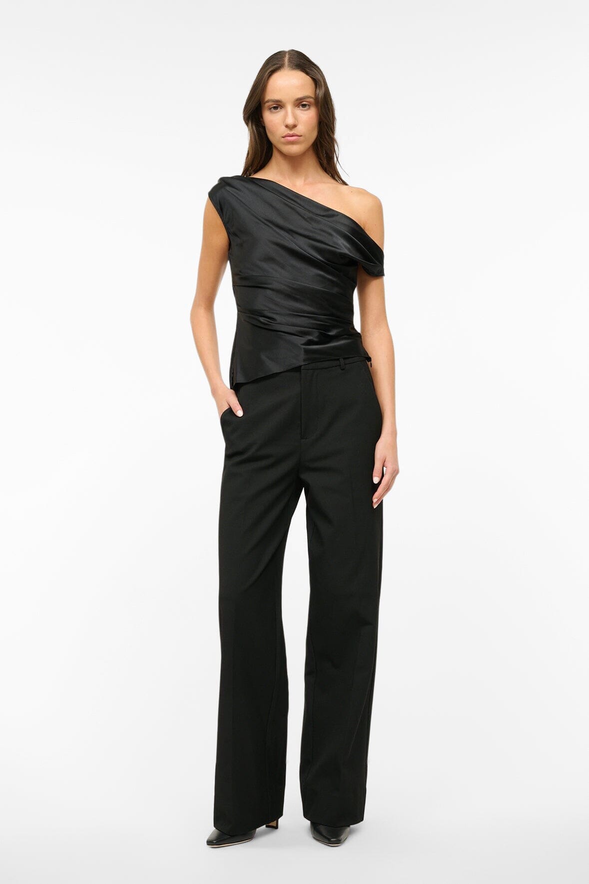 STAUD Clothing Phare Top Black