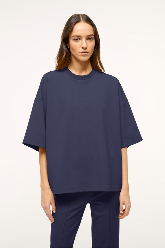 STAUD Clothing Capsule Top Navy